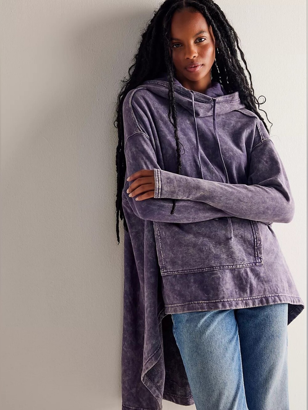 We The Free Extreame Washed Oversized Hoodie Size Small